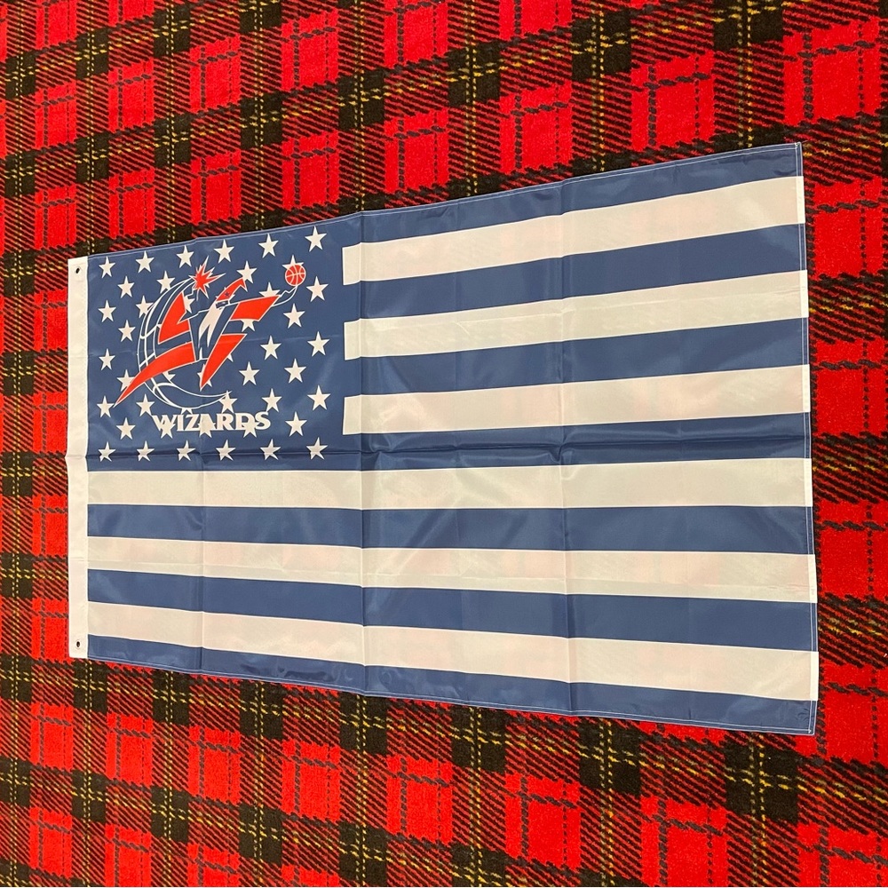 Brand new Washington Wizards banner flag
